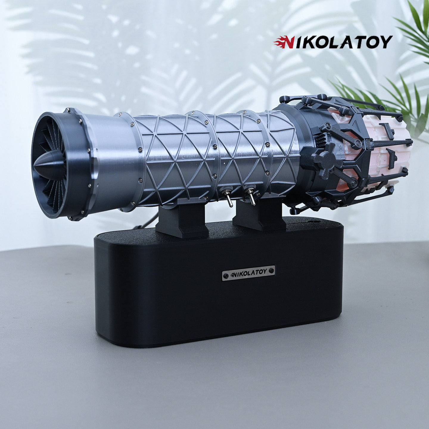 Office Of Tech - NIKOLATOY Turbofan Engine Model Vector Nozzle