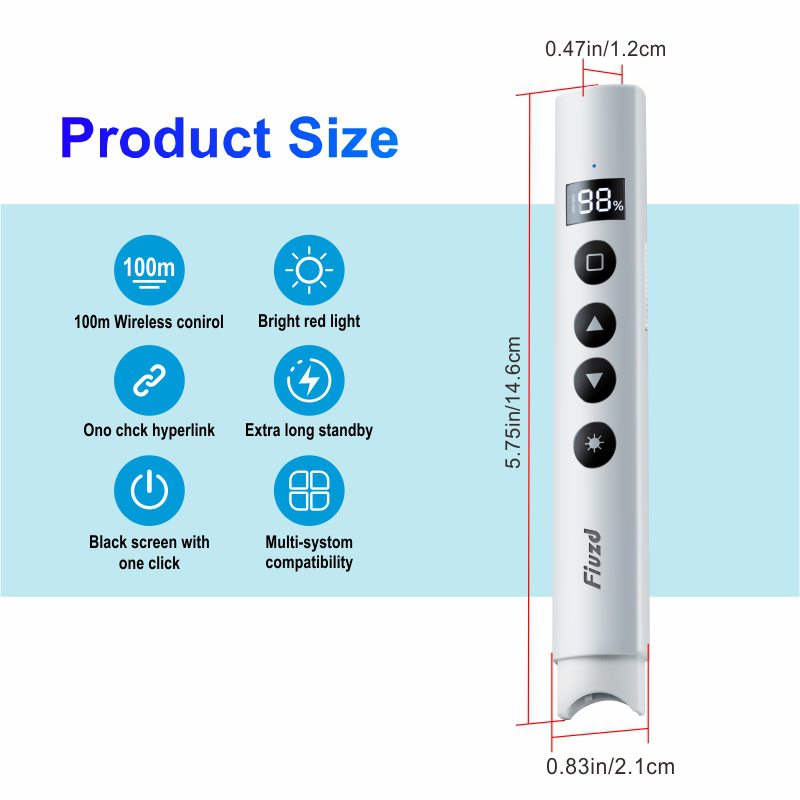 New Wireless Presenter Red Las – Presentation Remote Laser Bewertung und Preis