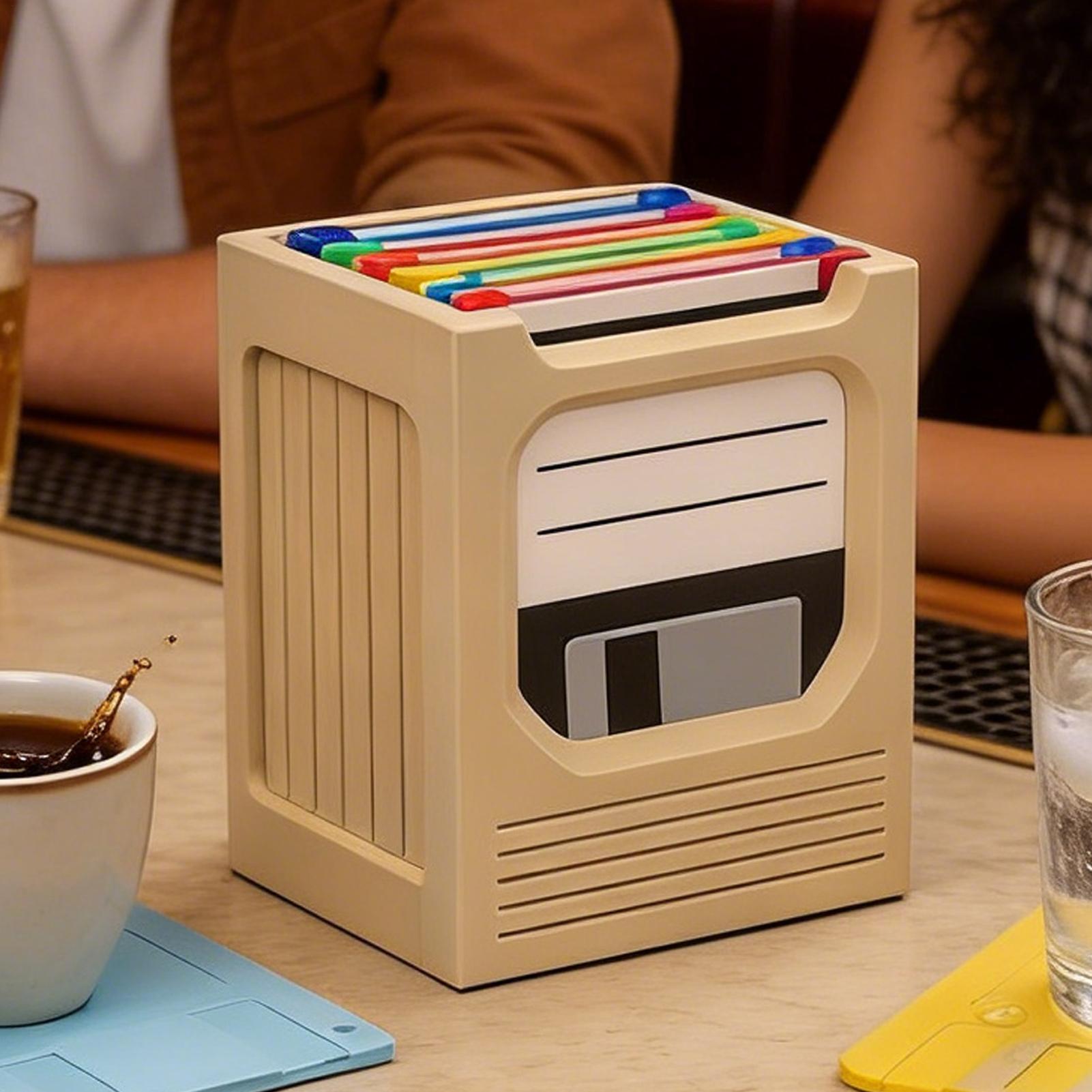 Retro Tech Coaster Holder Set  – Office Of Tech Bewertung und Preis